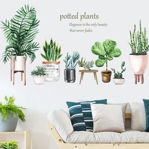 Vinyl Wall Decal HOUSEPLANTS